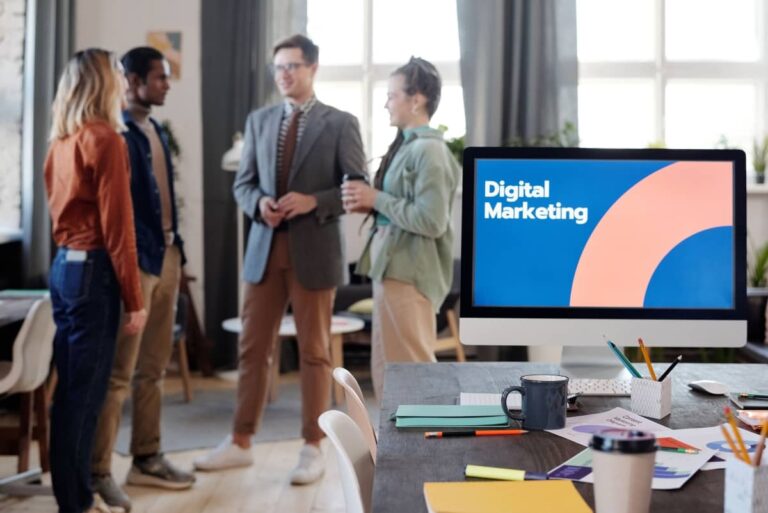 Digital Marketing team meeting